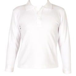 The Yellow Lamb School Uniforms TYL Scholar Comfort Polo - Long Sleeve