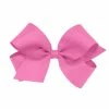 The Yellow Lamb Medium Classic Bow In Rose Bloom