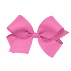The Yellow Lamb Medium Classic Bow In Rose Bloom