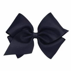 The Yellow Lamb Mini King Bow In Navy