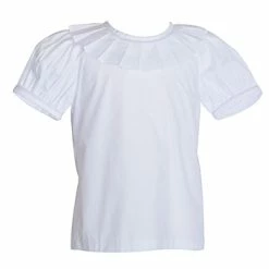 The Yellow Lamb Pleated Collar Blouse