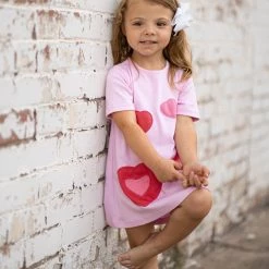 The Yellow Lamb Valentine's Day Peyton Play Dress In Be Mine