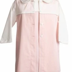 The Yellow Lamb Pennington Dress And Jacket In Pink And Off White