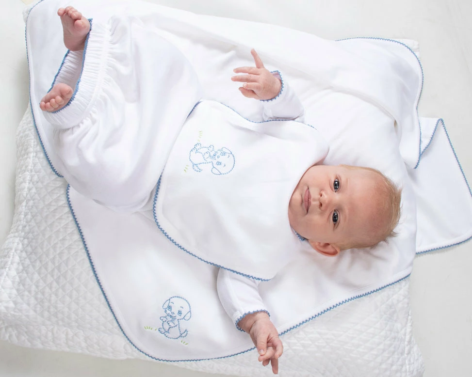 The Yellow Lamb Pearson Puppy Gift Set Baby