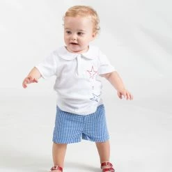 The Yellow Lamb Peter PPC Shirt With Star Struck Embroidery