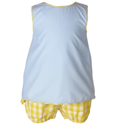 The Yellow Lamb Reagan Swingback In Blue And Yellow