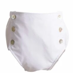The Yellow Lamb Baby Button Front Diaper Cover