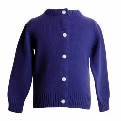 The Yellow Lamb Carey Cardigan - Navy Outerwear