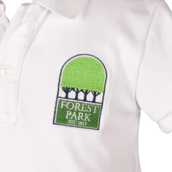 The Yellow Lamb School Uniforms TYL Scholar Comfort Polo - Banded Sleeve With Forest Park Logo