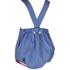 The Yellow Lamb TYL Outlet Somerset Boy Sunsuit With Star Struck Embroidery