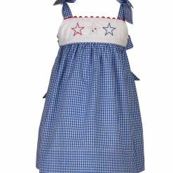 The Yellow Lamb TYL Outlet Sophie Sundress With Star Struck Embroidery With Bloomers