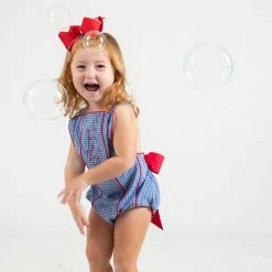 The Yellow Lamb TYL Outlet Somerset Girl Sunsuit With Star Struck Embroidery