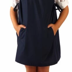 The Yellow Lamb School Uniforms Emma Jumper In Navy