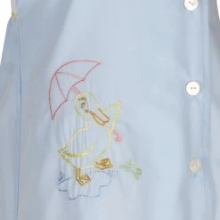 The Yellow Lamb Avery Dress And Bloomers With Puddle Duck Embroidery TYL Outlet