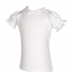 The Yellow Lamb Clare Short Sleeve Shirt In Pima Cotton