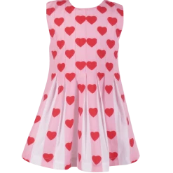 The Yellow Lamb Valentine's Day Willa Dress In Be Mine