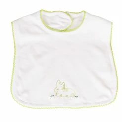 The Yellow Lamb Baby Bennett Bunny Bib