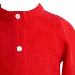 The Yellow Lamb Carey Cardigan - Red