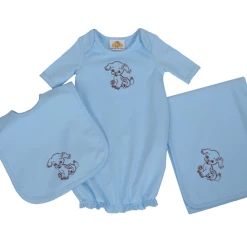 The Yellow Lamb Baby Darcy Dog Gift Set