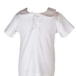 The Yellow Lamb Boys Peter PPC Shirt In White