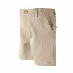 The Yellow Lamb School Uniforms TYL Scholar Boy Shorts In Performance Khaki