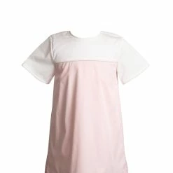 The Yellow Lamb Pennington Dress And Jacket In Pink And Off White