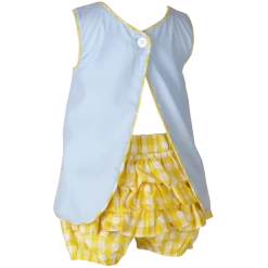 The Yellow Lamb Reagan Swingback In Blue And Yellow