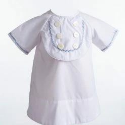 The Yellow Lamb Lennon Daygown - White