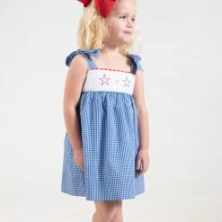 The Yellow Lamb TYL Outlet Sophie Sundress With Star Struck Embroidery
