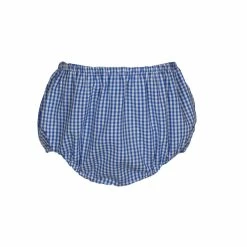The Yellow Lamb TYL Outlet Alexander Diaper Cover In Blue Gingham