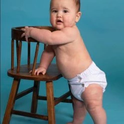 The Yellow Lamb Baby Button Front Diaper Cover