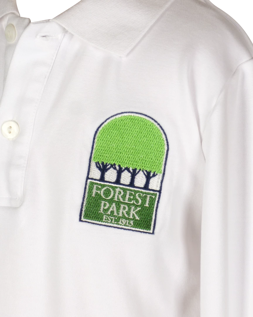 The Yellow Lamb TYL Scholar Comfort Polo - Long Sleeve With Forest Park Logo School Uniforms