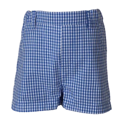 The Yellow Lamb Alexander Short In Blue Gingham TYL Outlet